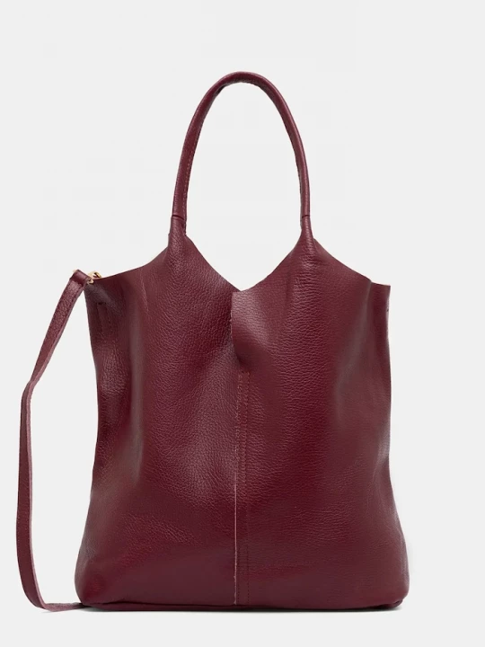 Obrázek produktu Answear.LAB Kožená kabelka Answear.LAB Answear Lab burgundské