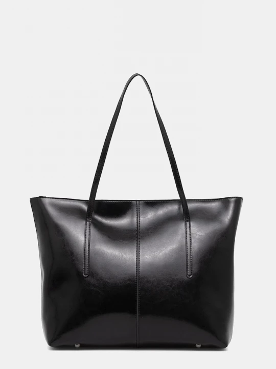 Obrázek produktu Answear.LAB Kožená kabelka Answear.LAB Answear Lab černá
