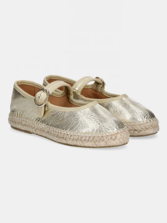 Obrázek produktu Answear.LAB Kožené espadrilky Answear.LAB Answear Lab zlatá