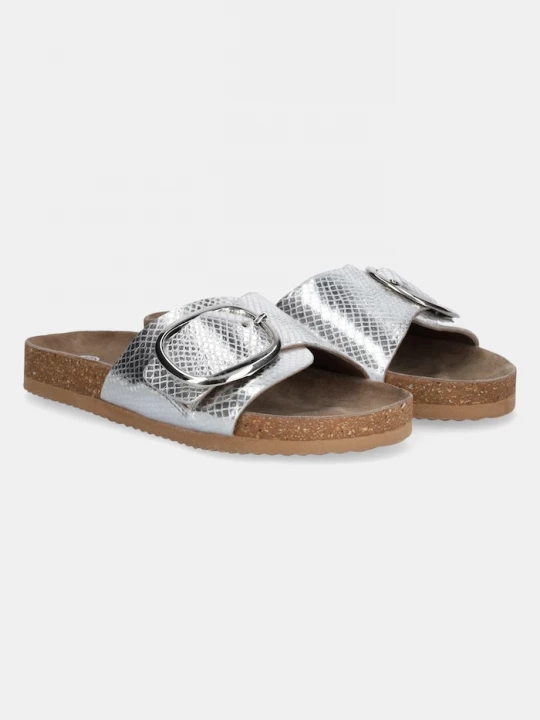 Obrázek produktu Answear.LAB Semišové pantofle Answear Lab stříbrná