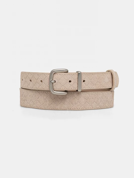 Obrázek produktu Answear.LAB Semišový pásek Answear.LAB Answear Lab béžová