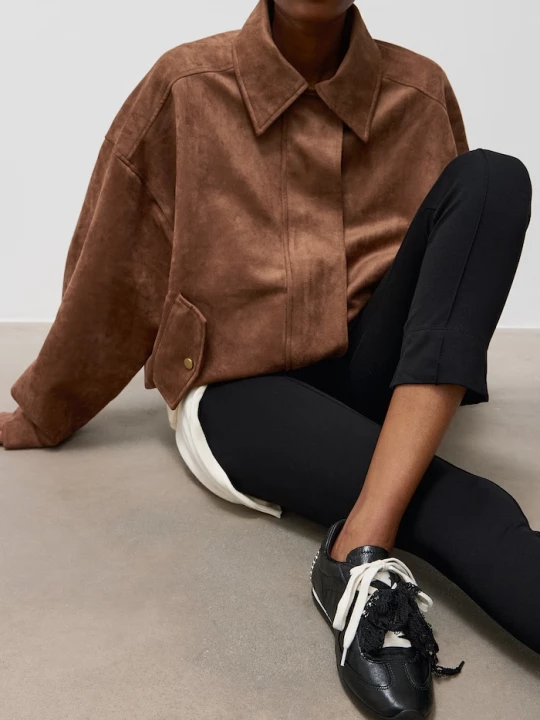 Obrázek produktu Answear.LAB sneakers boty dámské kožené Answear Lab černá