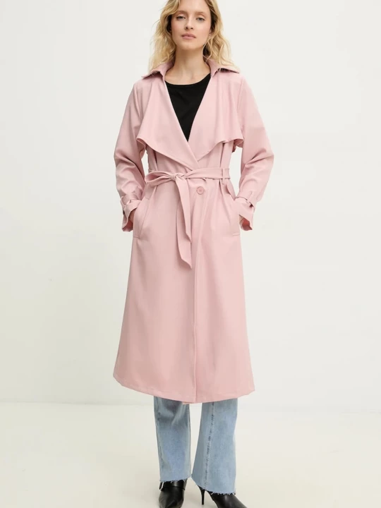 Obrázek produktu Answear.LAB Trench kabát Answear.LAB Answear Lab růžová