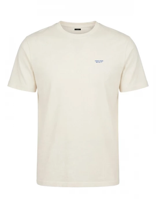 Obrázek produktu Antargo Tričko 'Embroidery T-Shirt' slonová kost