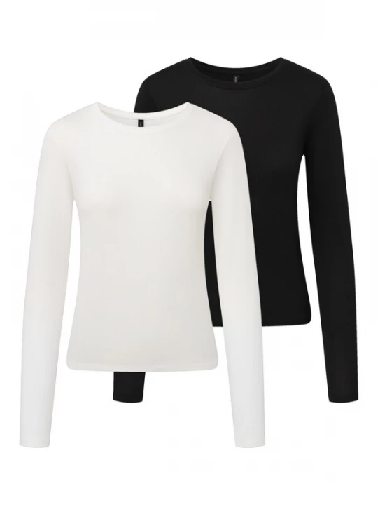 Obrázek produktu Antargo Tričko 'Ines' černá / offwhite