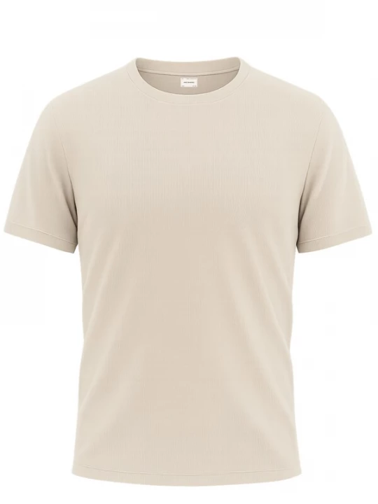 Obrázek produktu Antargo Tričko 'Waffle T-Shirt' béžová