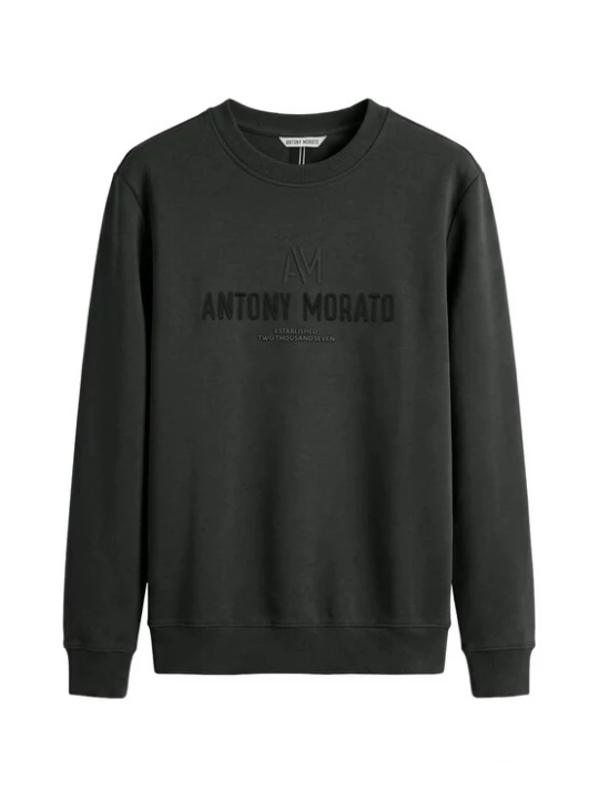 Obrázek produktu ANTONY MORATO Mikina tmavě zelená / černá