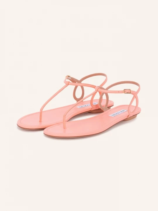 Obrázek produktu Aquazzura Žabky Almost Bare světle červená