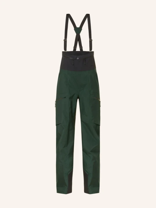 Obrázek produktu Arc'teryx Hardshellové Lyžařské Kalhoty Rush Bib tmavě zelená