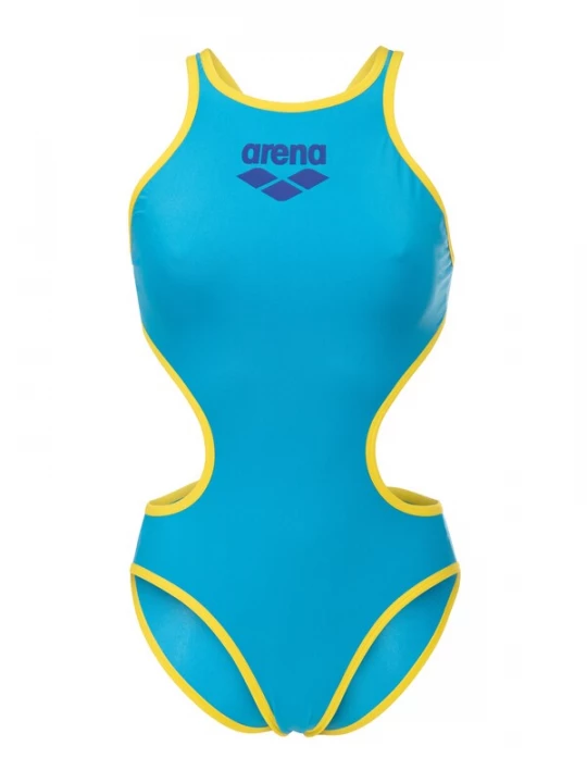 Obrázek produktu ARENA Plavky 'ONE BIGLOGO' aqua modrá / azurová modrá / žlutá / tmavě růžová