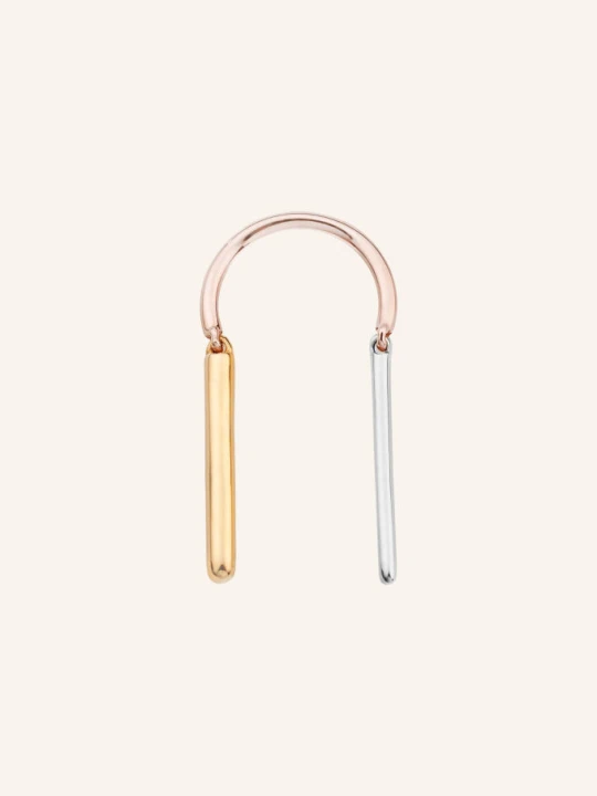 Obrázek produktu Ariane Ernst Náušnice Let Loose Earring 750 Č. 2 zlatá / stříbrná
