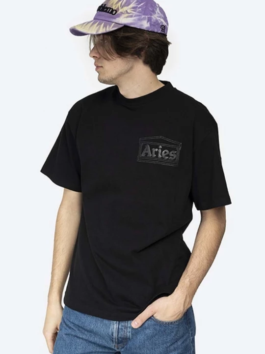 Obrázek produktu Aries tričko pánské bavlněné černá