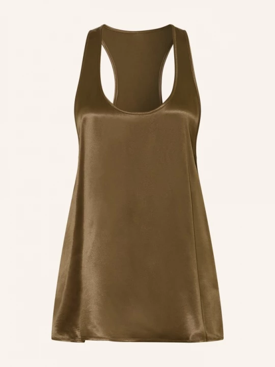 Obrázek produktu Arket Saténový Top Base Sporty khaki