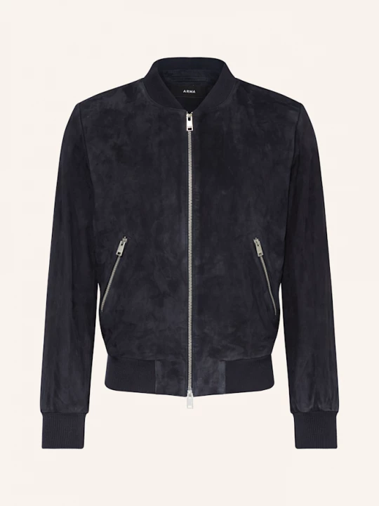Obrázek produktu Arma Kožený Blouson Didier tmavě modrá