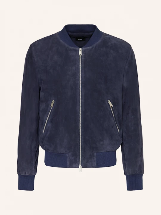 Obrázek produktu Arma Kožený Blouson Didier tmavě modrá