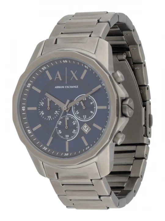 Obrázek produktu ARMANI EXCHANGE Analogové hodinky modrá / antracitová / bílá