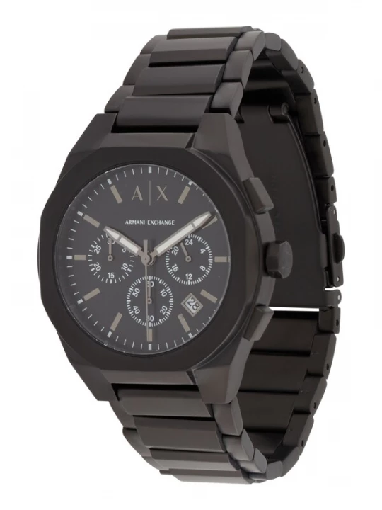 Obrázek produktu ARMANI EXCHANGE Analogové hodinky starobéžová / černá / bílá