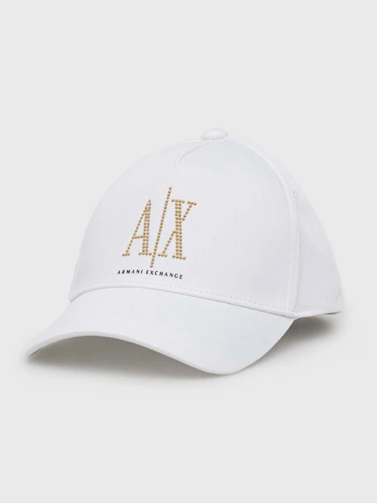 Obrázek produktu Armani Exchange Bavlněná baseballová čepice Armani Exchange