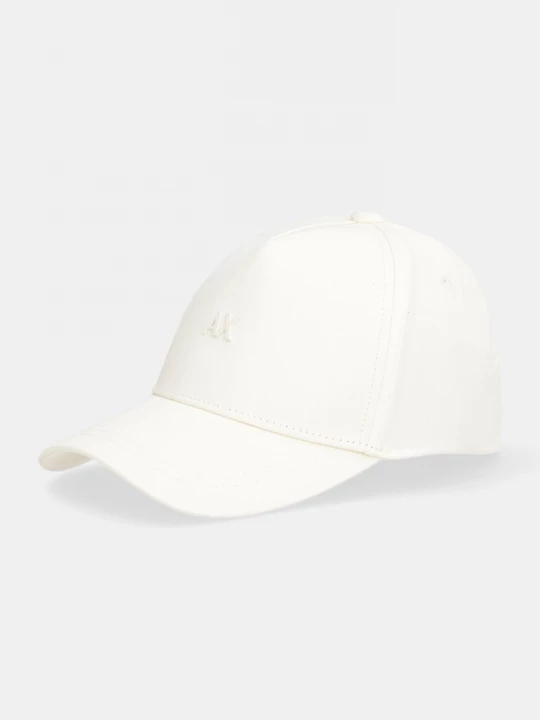 Obrázek produktu Armani Exchange Bavlněná baseballová čepice Armani Exchange béžová