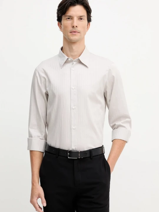 Obrázek produktu Armani Exchange Bavlněná košile béžová