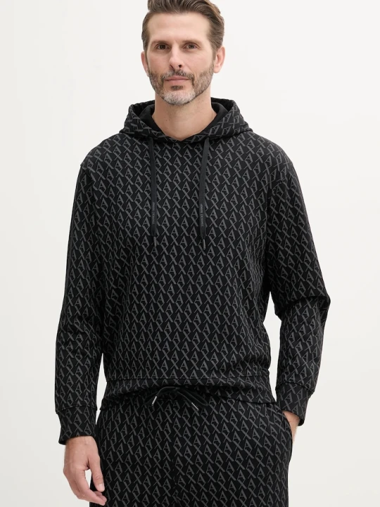 Obrázek produktu Armani Exchange Bavlněná mikina černá