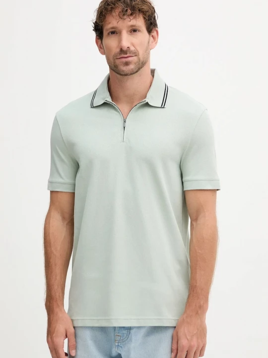 Obrázek produktu Armani Exchange Bavlněné polo tričko zelená