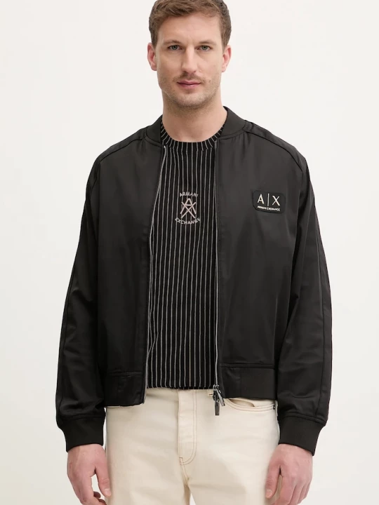 Obrázek produktu Armani Exchange Bomber bunda Armani Exchange černá