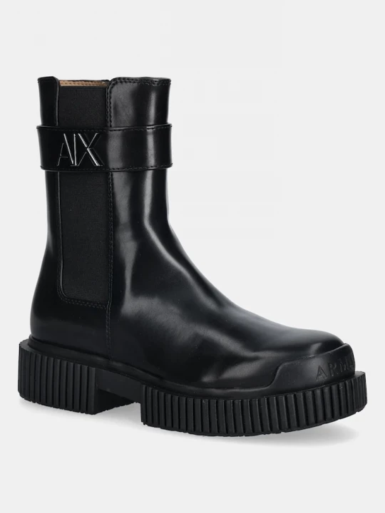 Obrázek produktu Armani Exchange Boty s gumou Armani Exchange černá