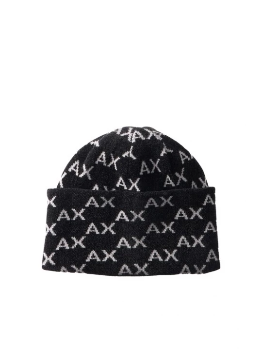 Obrázek produktu ARMANI EXCHANGE Čepice černá / bílá