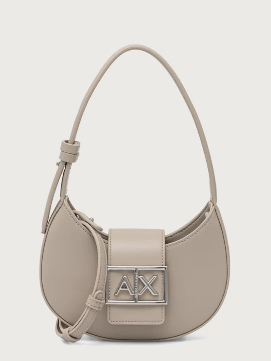 Obrázek produktu Armani Exchange crossbody kabelka dámská z imitace kůže béžová