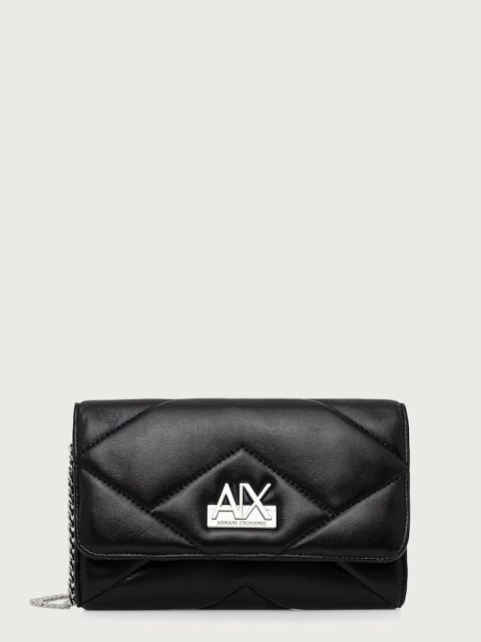 Obrázek produktu Armani Exchange crossbody kabelka dámská z imitace kůže černá