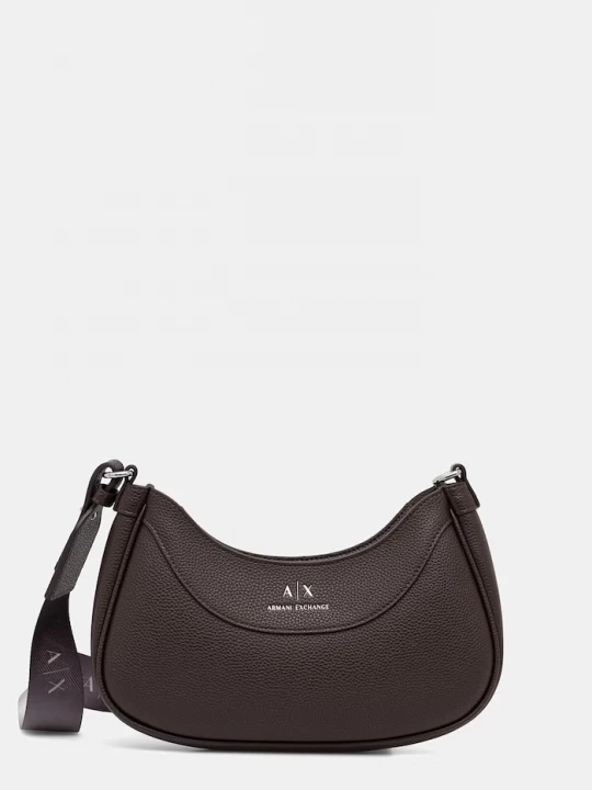 Obrázek produktu Armani Exchange crossbody kabelka dámská z imitace kůže hnědá