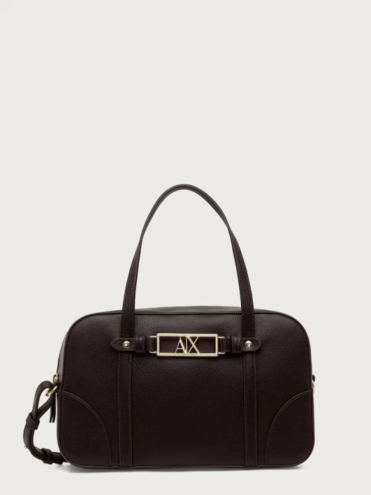 Obrázek produktu Armani Exchange crossbody kabelka dámská z imitace kůže hnědá