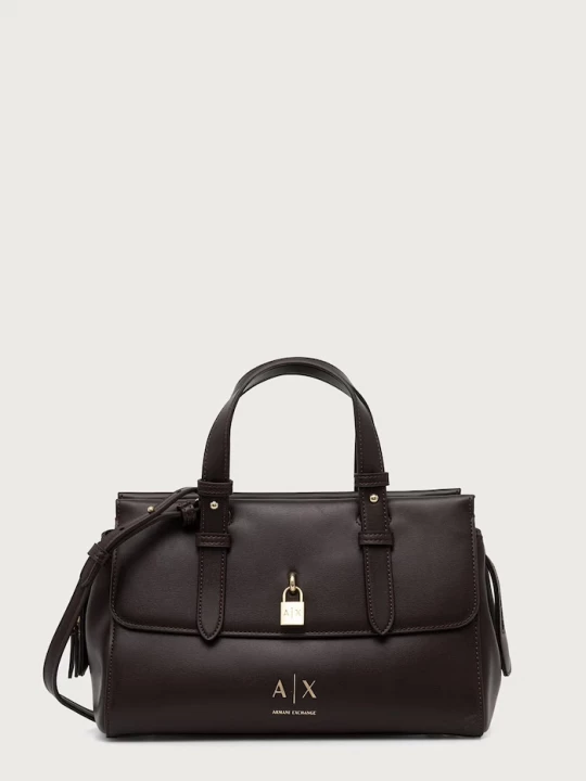 Obrázek produktu Armani Exchange crossbody kabelka dámská z imitace kůže hnědá
