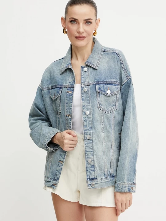 Obrázek produktu Armani Exchange Džínová bunda Armani Exchange modrá