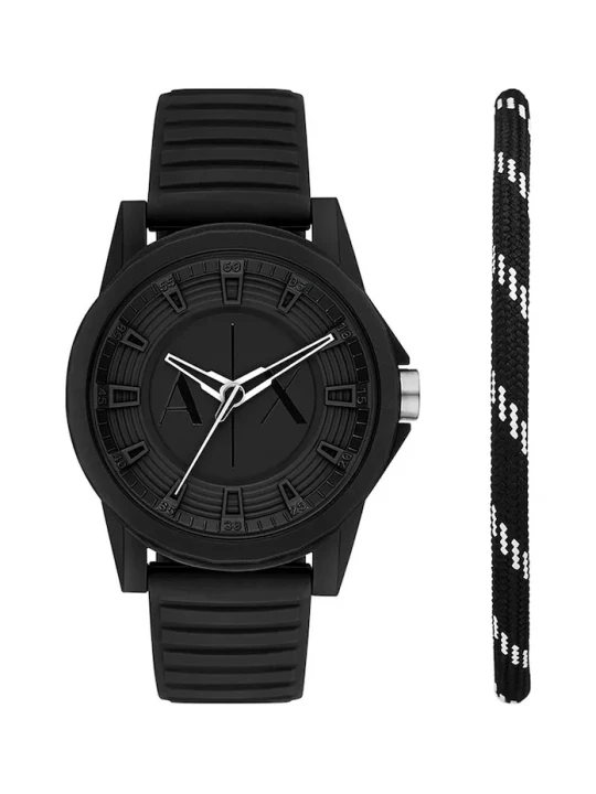 Obrázek produktu Armani Exchange Hodinky a náramek Armani Exchange černá