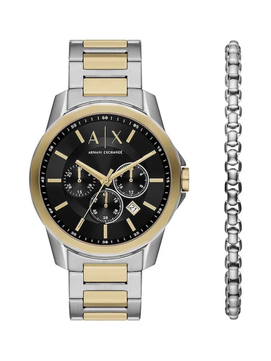 Obrázek produktu Armani Exchange Hodinky a náramek Armani Exchange černá