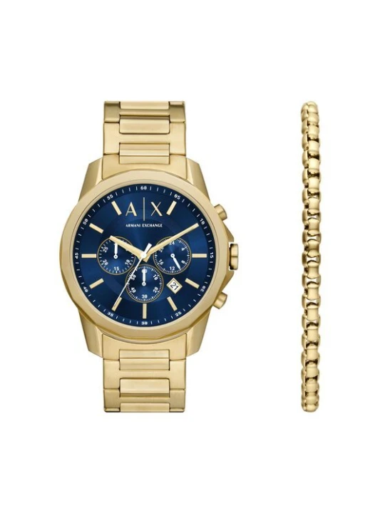 Obrázek produktu Armani Exchange Hodinky Banks AX7151SET Zlatá