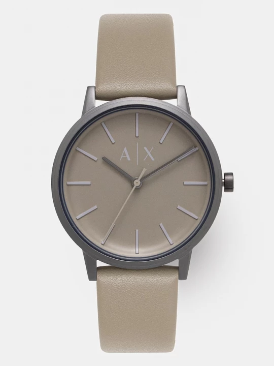Obrázek produktu Armani Exchange hodinky pánské Cayde béžová
