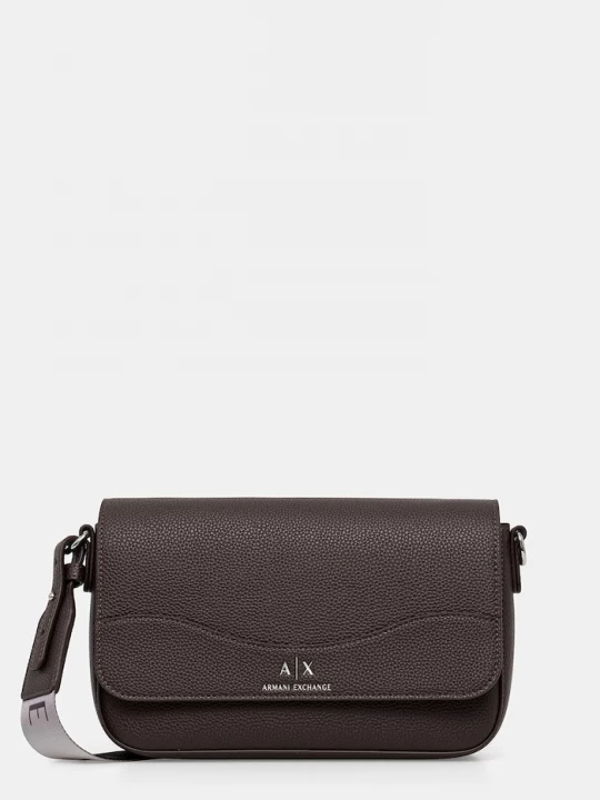 Obrázek produktu Armani Exchange kabelka přes rameno dámská z imitace kůže hnědá