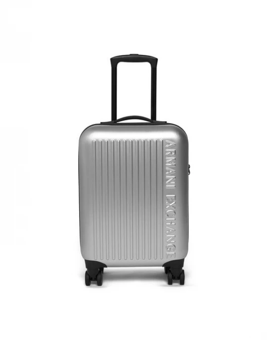 Obrázek produktu Armani Exchange Kabinový kufr XW002233 AF21472 M8104 Stříbrná