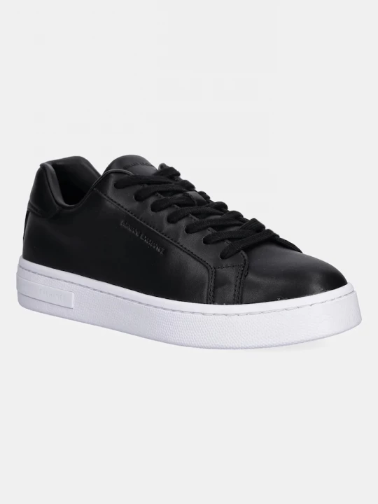 Obrázek produktu Armani Exchange Kožené tenisky černá