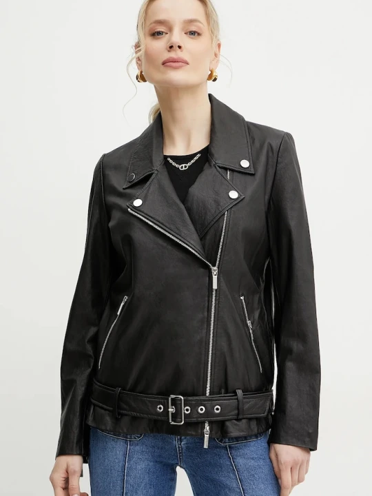 Obrázek produktu Armani Exchange Kožený křivák černá