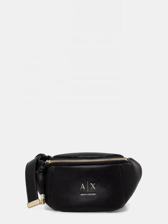 Obrázek produktu Armani Exchange ledvinka dámská z imitace kůže černá