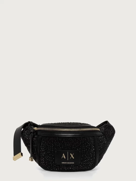 Obrázek produktu Armani Exchange ledvinka dámská z imitace kůže černá
