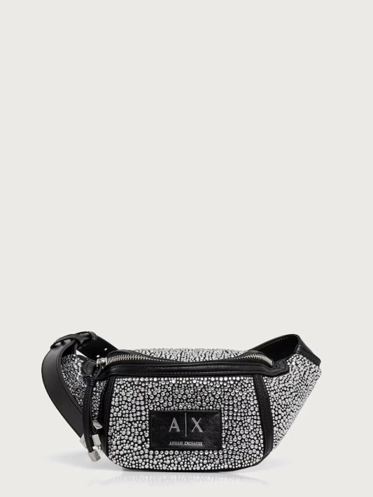 Obrázek produktu Armani Exchange ledvinka dámská z imitace kůže černá