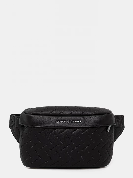 Obrázek produktu Armani Exchange ledvinka pánská z imitace kůže černá