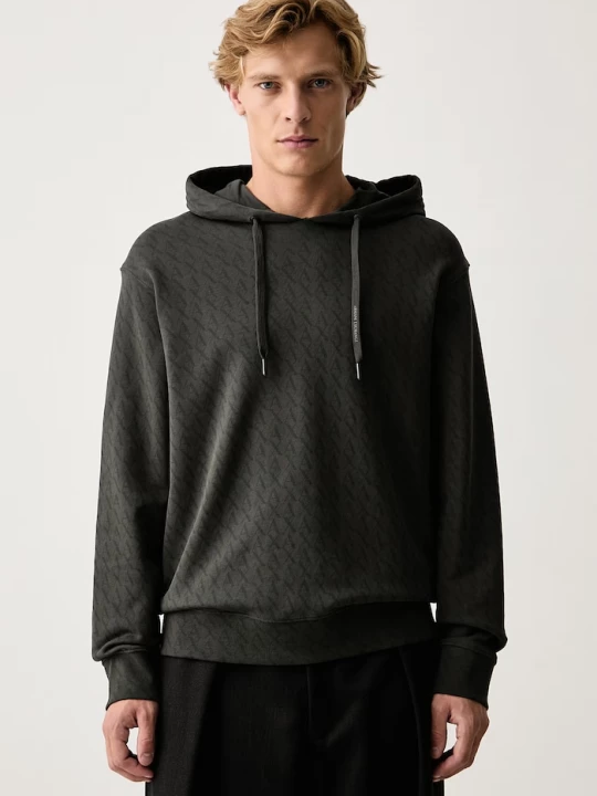 Obrázek produktu Armani Exchange mikina pánská bavlněná zelená