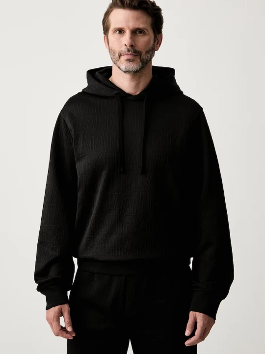 Obrázek produktu Armani Exchange mikina s kapucí pánská černá