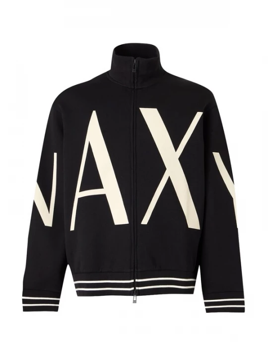 Obrázek produktu ARMANI EXCHANGE Mikina světle béžová / černá